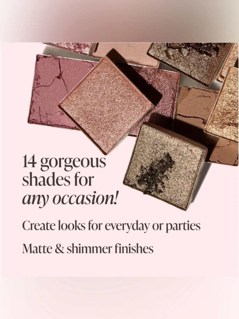 NEW~ Mally Best Dressed Lids Eyeshadow Palette.
